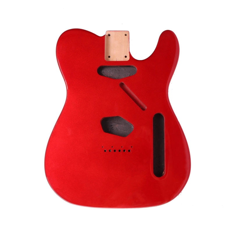 Roasted Poplar Electric Guitar Body Telecaster SS Candy Apple Red Color