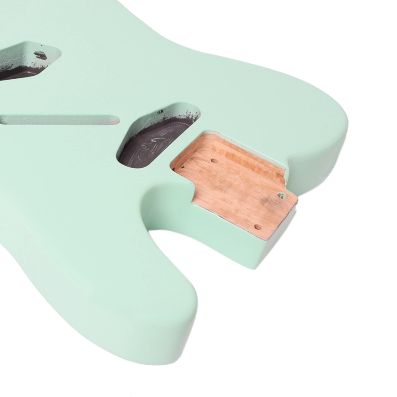 American Alder Electric Guitar Body Telecaster SS Surf Green Color