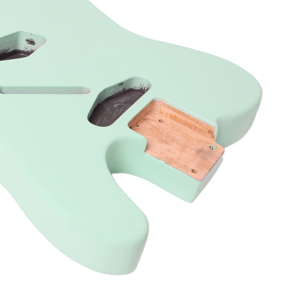 American Alder Electric Guitar Body Telecaster SS Surf Green Color