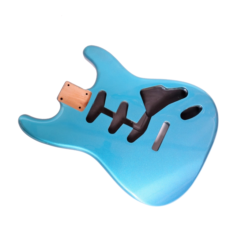 American Alder Electric Guitar Body Stratocaster SSS Lake Placid Blue Color