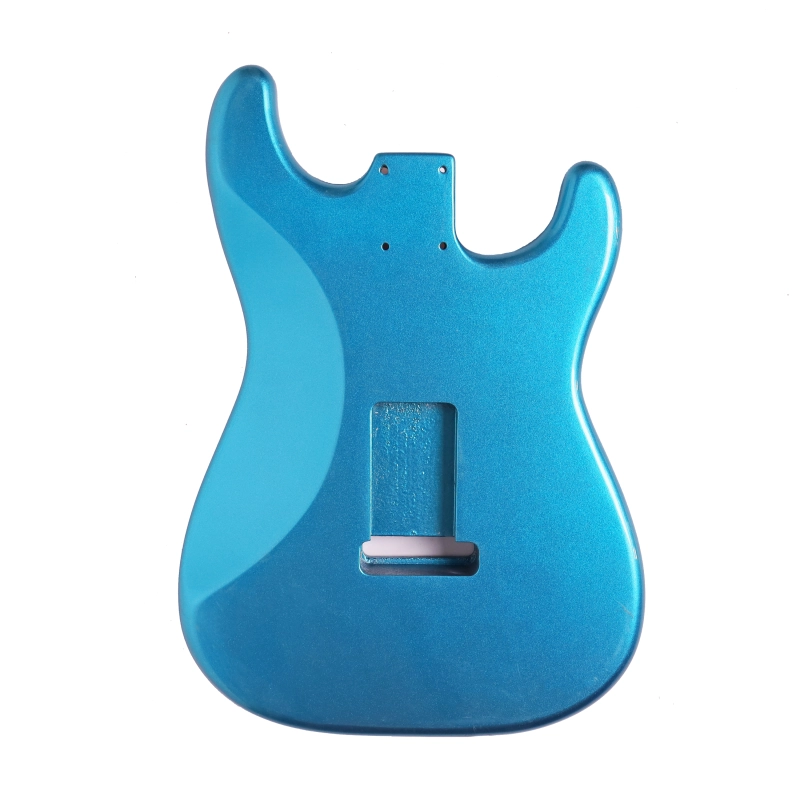 Left-handed American Alder Electric Guitar Body Stratocaster SSS Lake Placid Blue Color