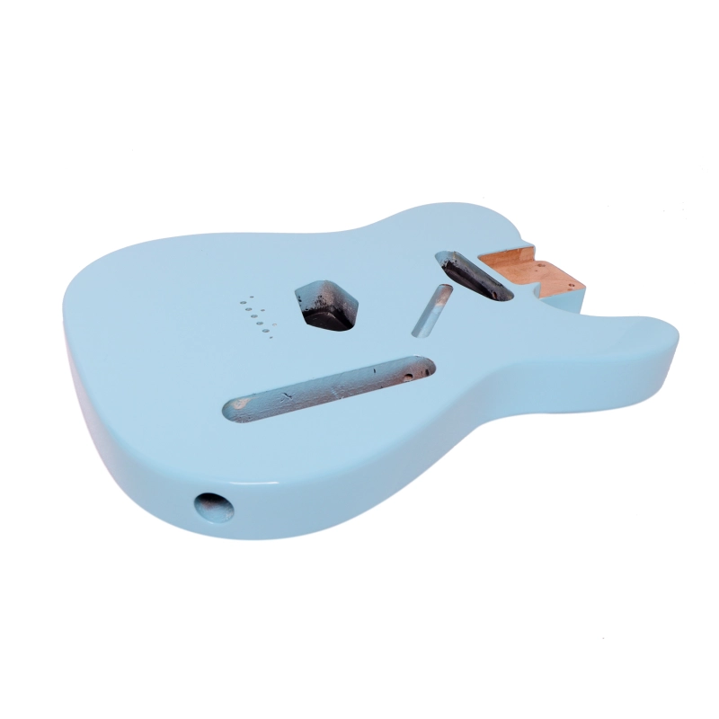 American Alder Electric Guitar Body Stratocaster SS Sonic Blue Color