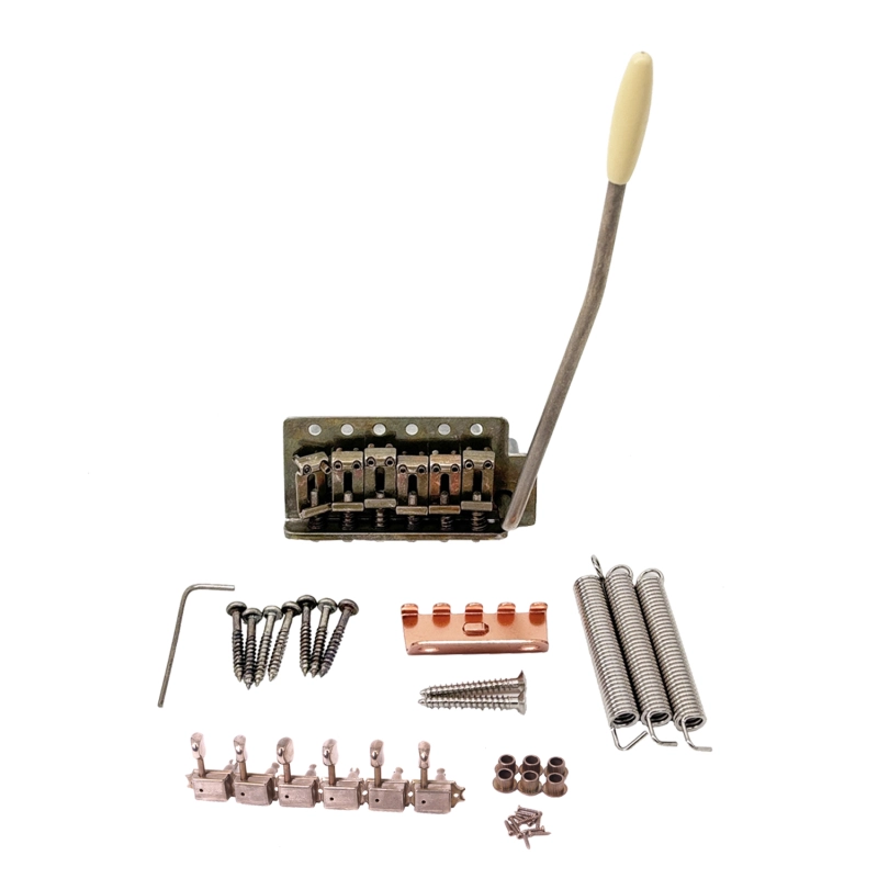 Premium Electric Guitar DIY Kit Relic Finish Alder Body Maple Neck