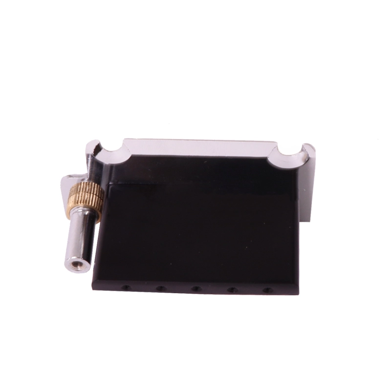 electric guitar Tremolo bridge with full steel block base 2-point type 54mm black alloy