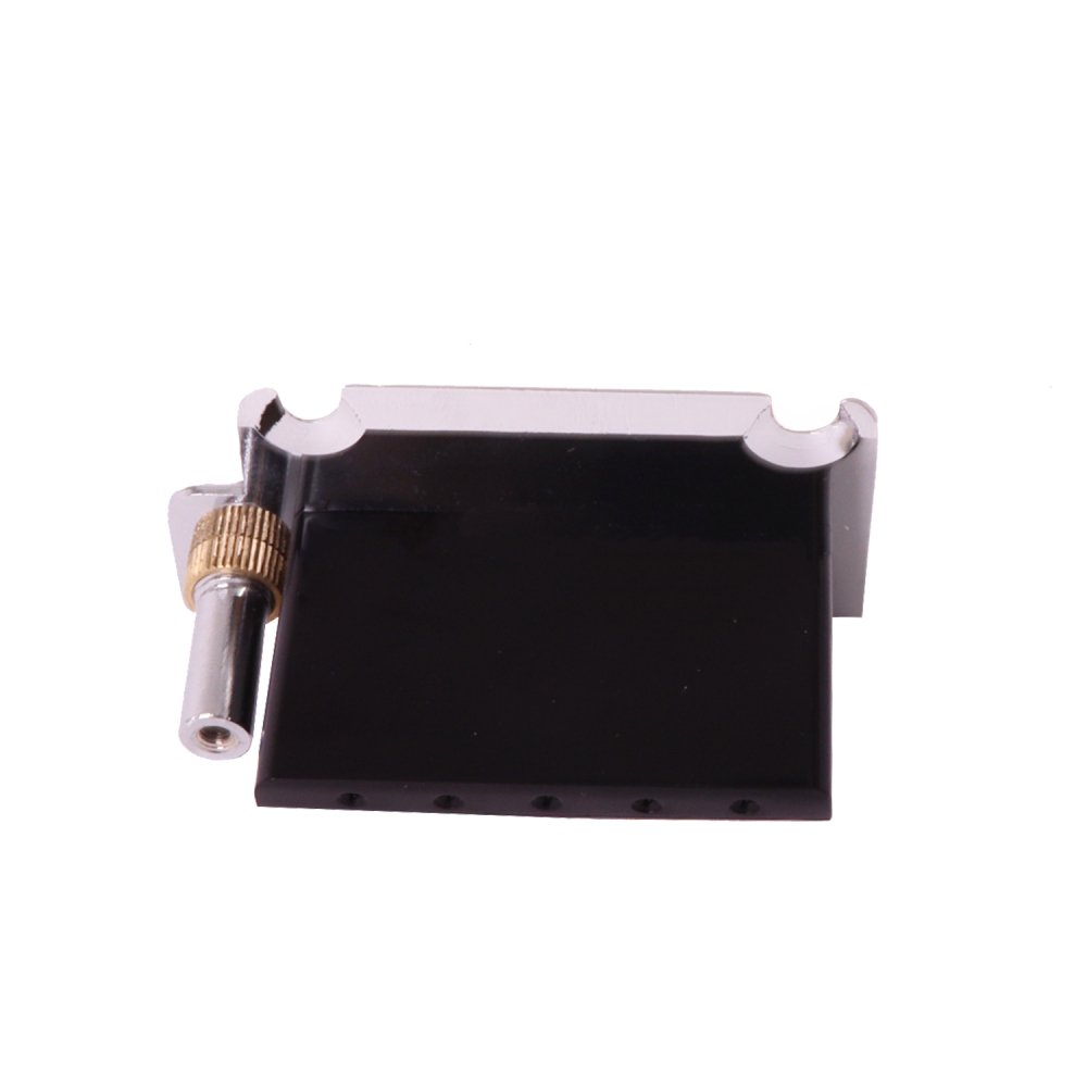 electric guitar Tremolo bridge with full steel block base 2-point type 54mm black alloy