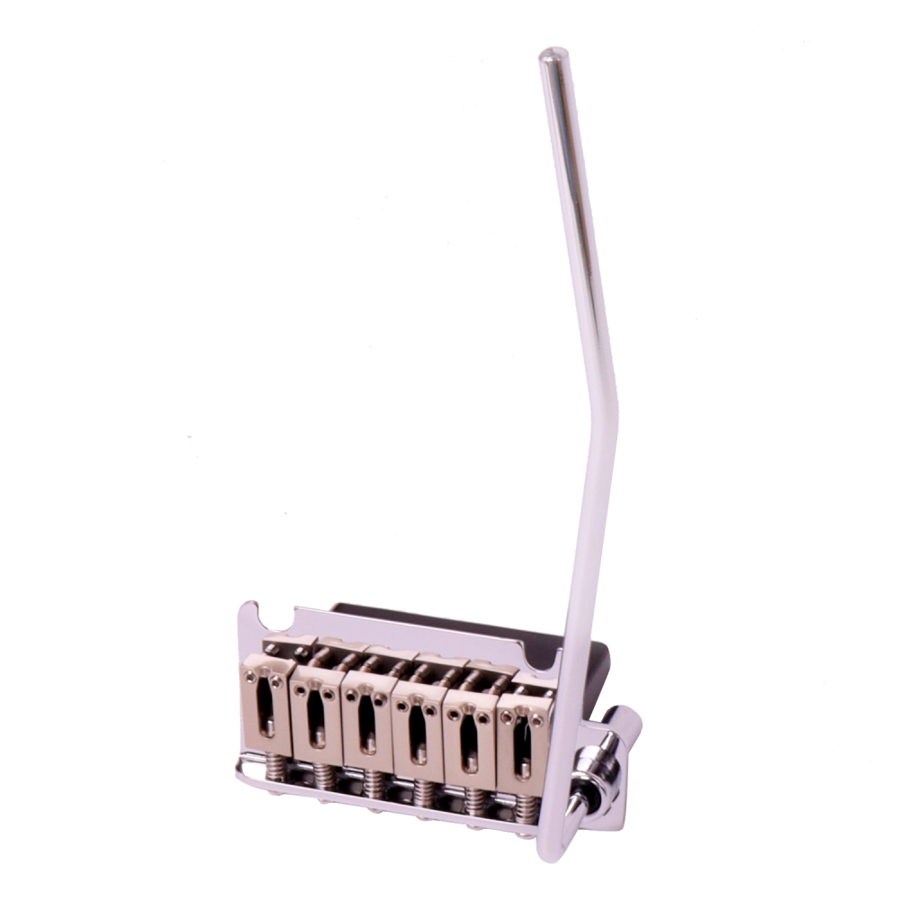 electric guitar Tremolo bridge with full steel block base 2-point type 54mm black alloy