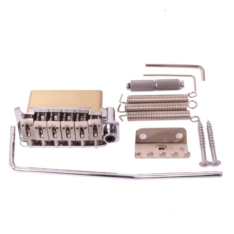 electric guitar Tremolo bridge with full brass block base 2-point type 54mm chrome finish