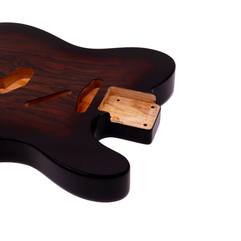 Special Wood Veneer Electric Guitar Body Telecaster SS Ash Wood Brown
