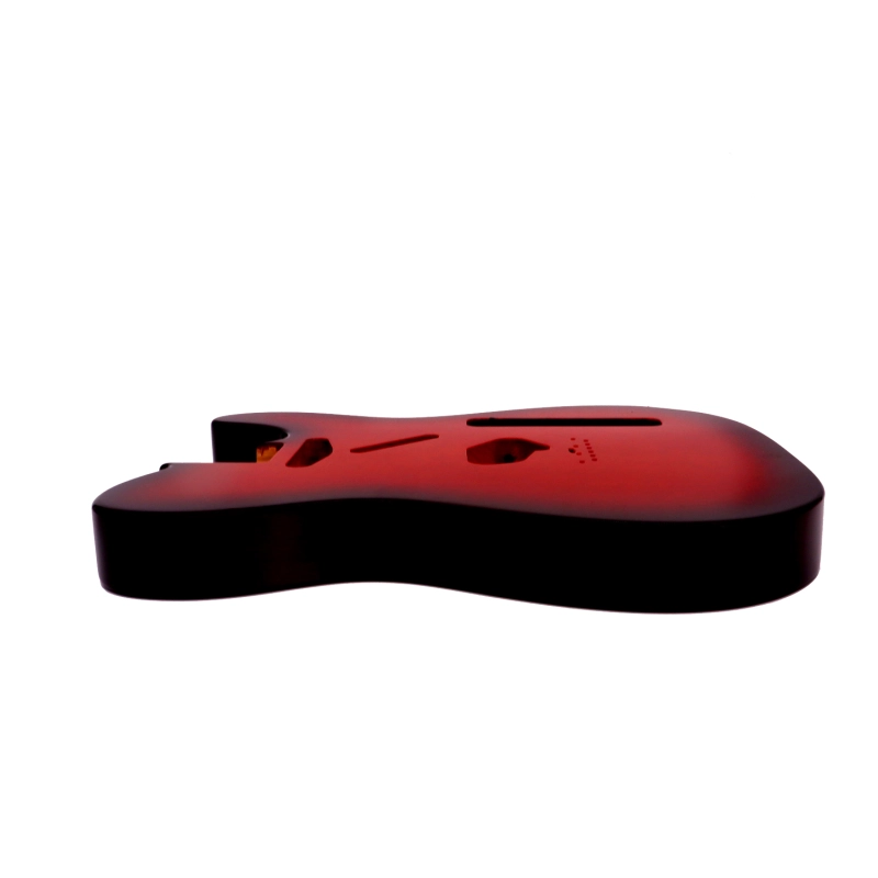 Special Wood Veneer Electric Guitar Body Telecaster SS Ash Wood Red