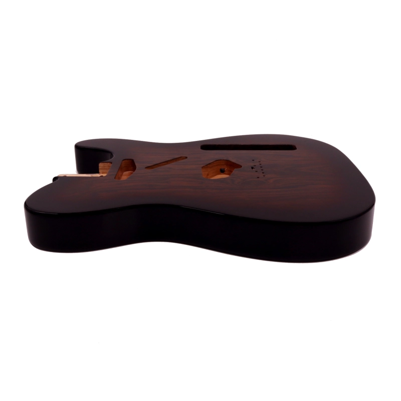 Special Wood Veneer Electric Guitar Body Telecaster SS Ash Wood Brown