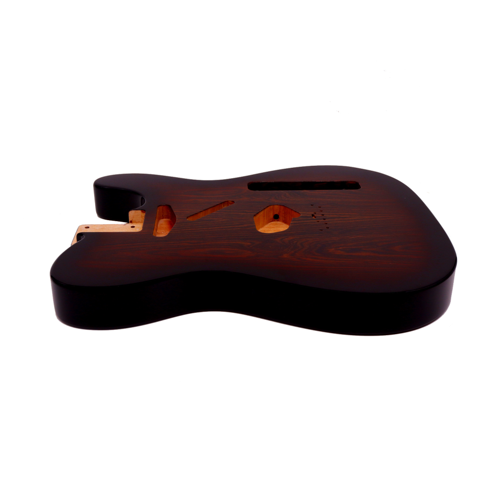 Special Wood Veneer Electric Guitar Body Telecaster SS Ash Wood Sunburst