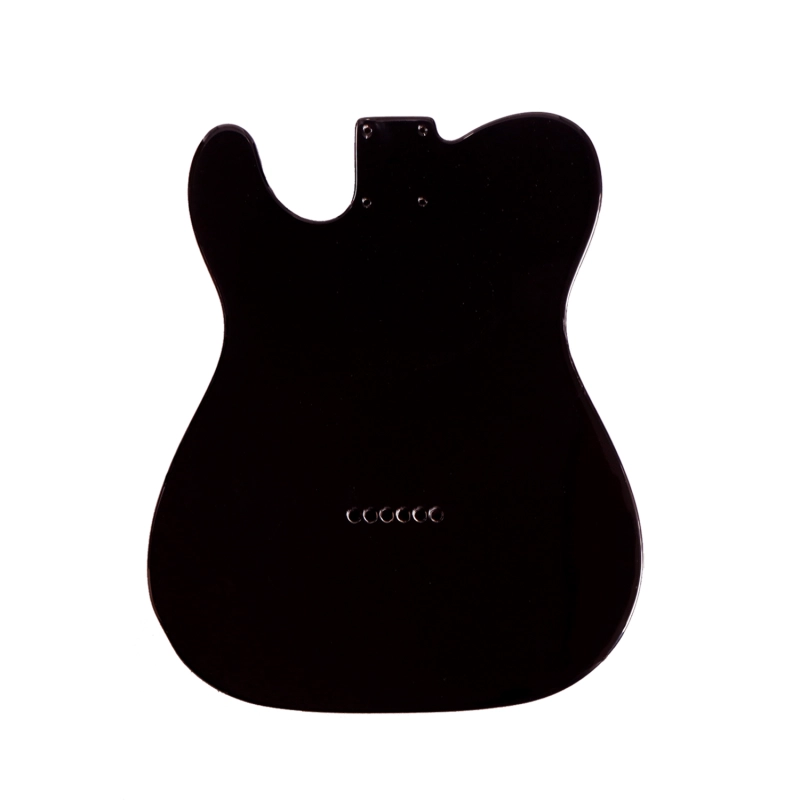 Ash Special Wood Veneer Electric Guitar Body Telecaster SS Black solid color