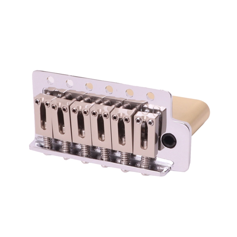 electric guitar Tremolo bridge with full brass block base 6-point type 54mm chrome finish