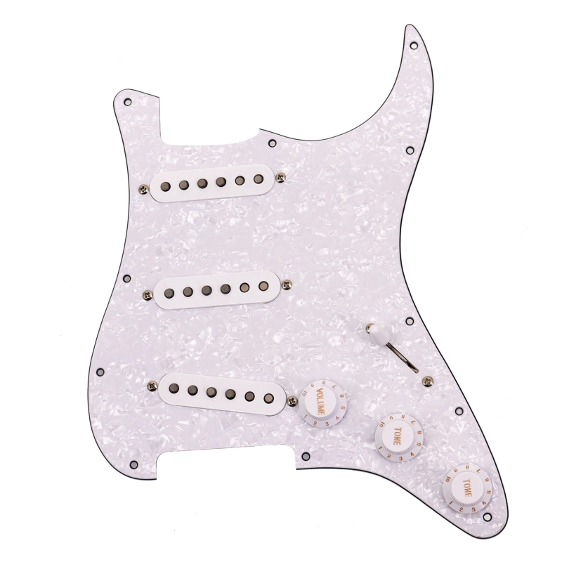 F Brand 60s Single Coil Alnico V Guitar Pickups pearl white