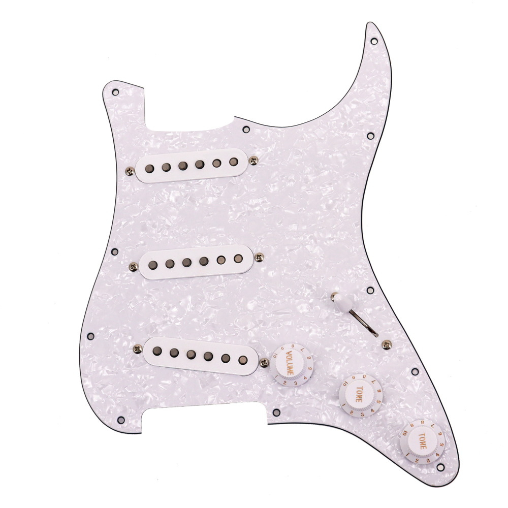 F Brand 60s Single Coil Alnico V Guitar Pickups pearl white