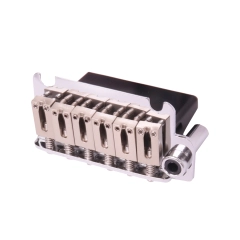 electric guitar Tremolo bridge with full steel block base 2-point type 54mm black alloy