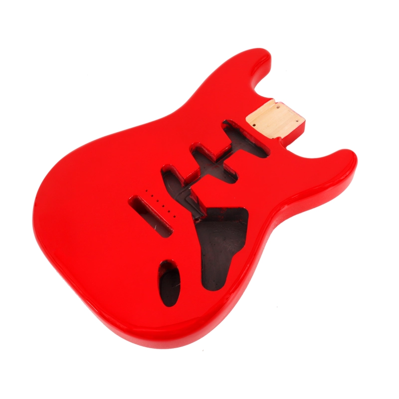 Roasted Poplar Electric Guitar Body Stratocaster SSS Dakota Red