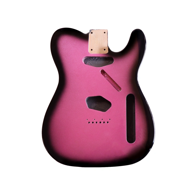 Roasted Poplar Electric Guitar Body Telecaster SS Violet Burst Color