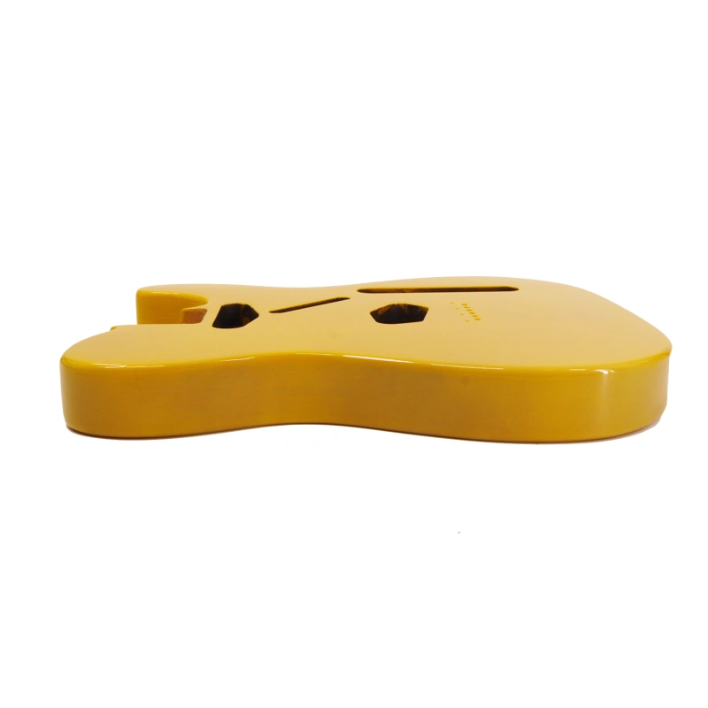 Roasted Poplar Guitar Body Telecaster SS Earthy Yellow Color