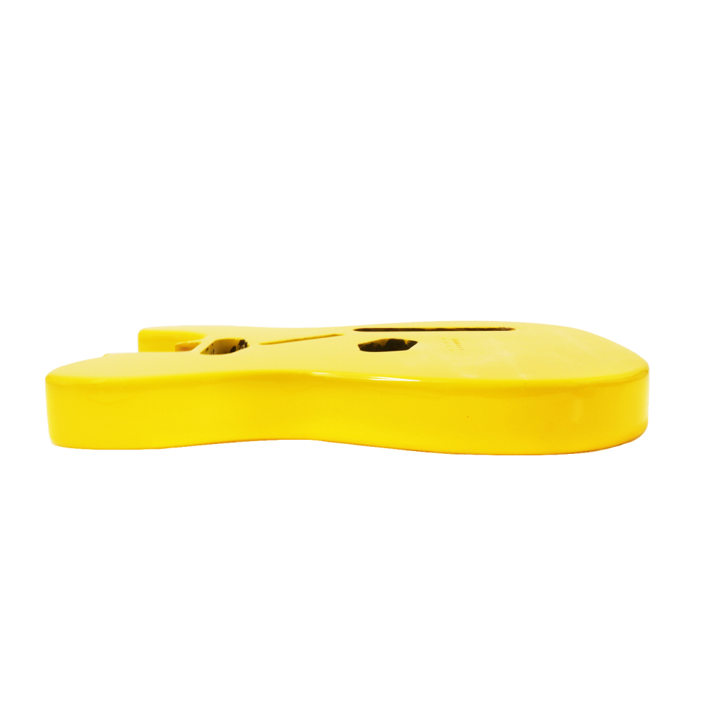 Roasted Poplar Guitar Body Telecaster SS Graffiti Yellow color