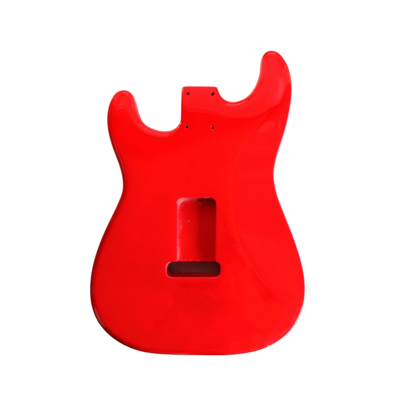 Roasted Poplar Electric Guitar Body Stratocaster SSS Dakota Red