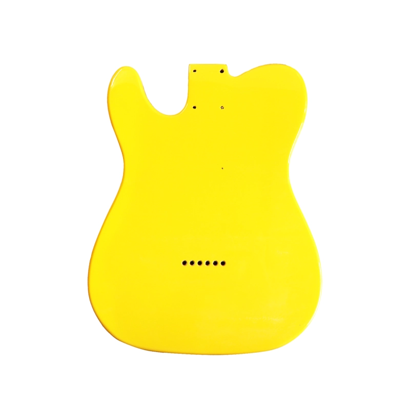 Roasted Poplar Guitar Body Telecaster SS Graffiti Yellow color