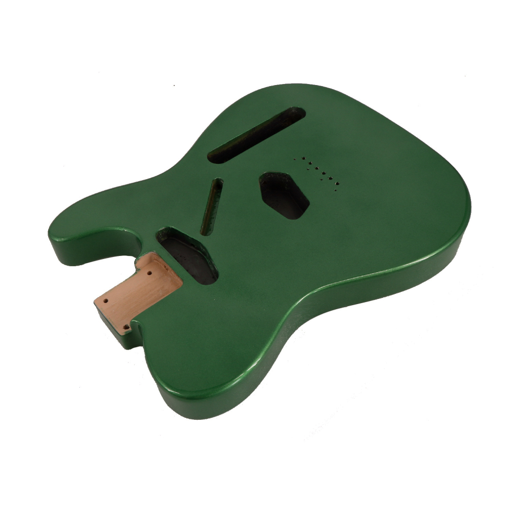 Roasted Poplar Electric Guitar Body Telecaster SS Sherwood Green Color