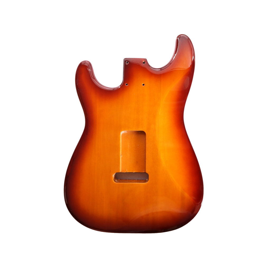 American Alder Electric Guitar Body Stratocaster SSS Tobacco Burst Color