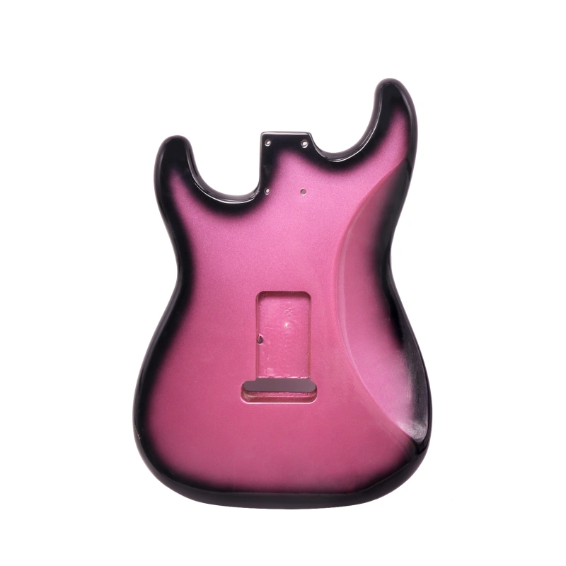 Roasted Poplar Electric Guitar Body Stratocaster SSS Violet Burst Color