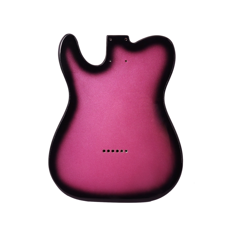 Roasted Poplar Electric Guitar Body Telecaster SS Violet Burst Color