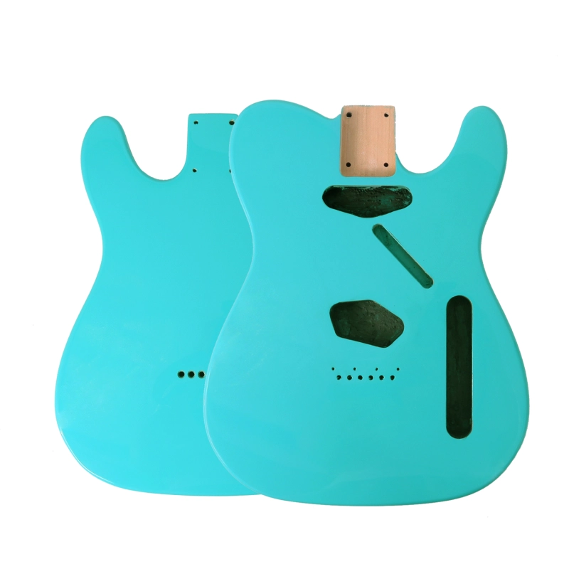 Roasted Poplar Guitar Body Telecaster SS Sea Foam Green color