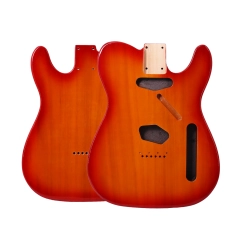 Roasted Poplar Guitar Body Telecaster SS Sienna Sunburst color