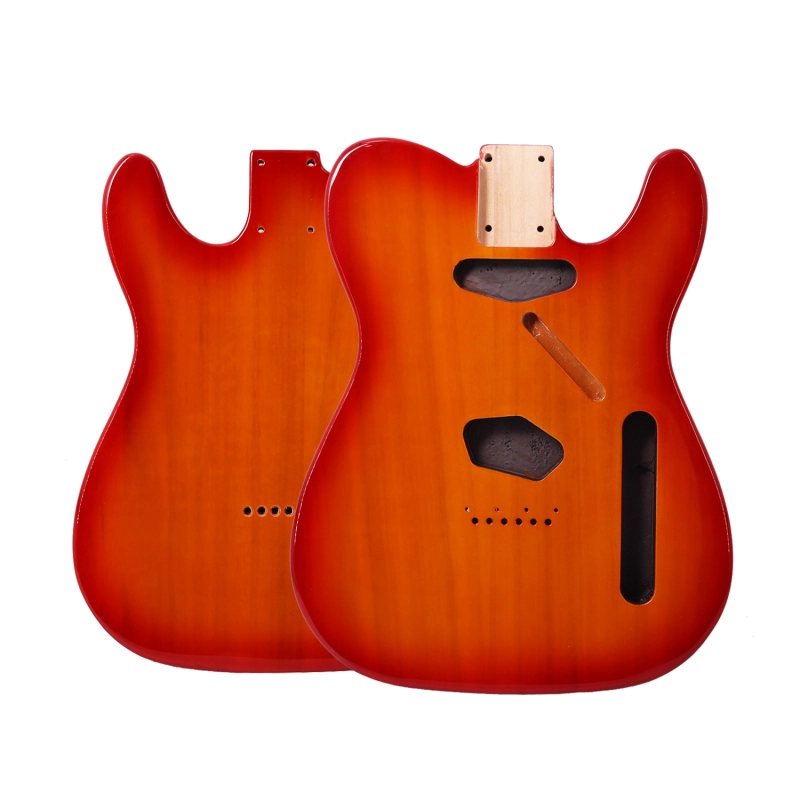Roasted Poplar Guitar Body Telecaster SS Sienna Sunburst color