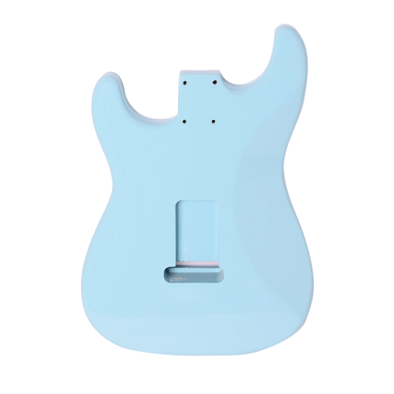 Roasted Poplar Electric Guitar Body Stratocaster SSS Sonic Blue Color