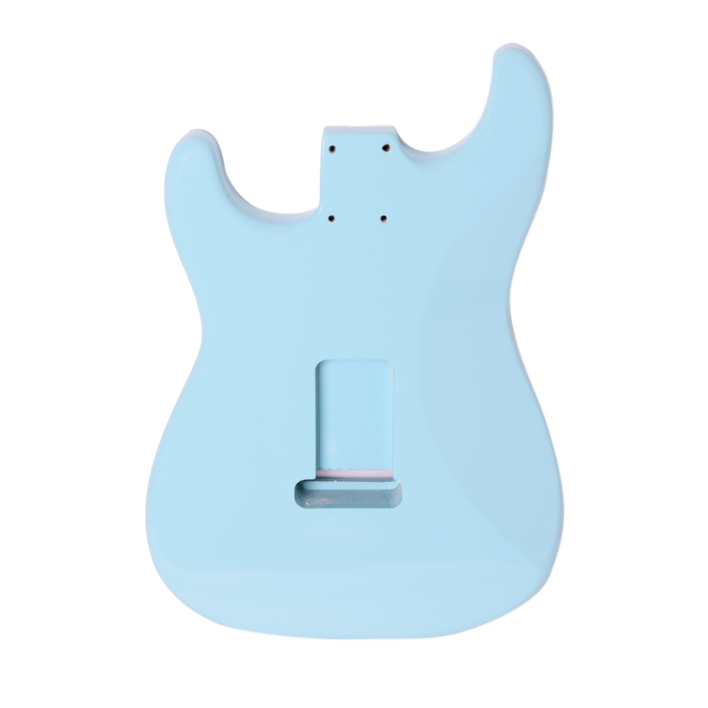 Roasted Poplar Electric Guitar Body Stratocaster SSS Sonic Blue Color