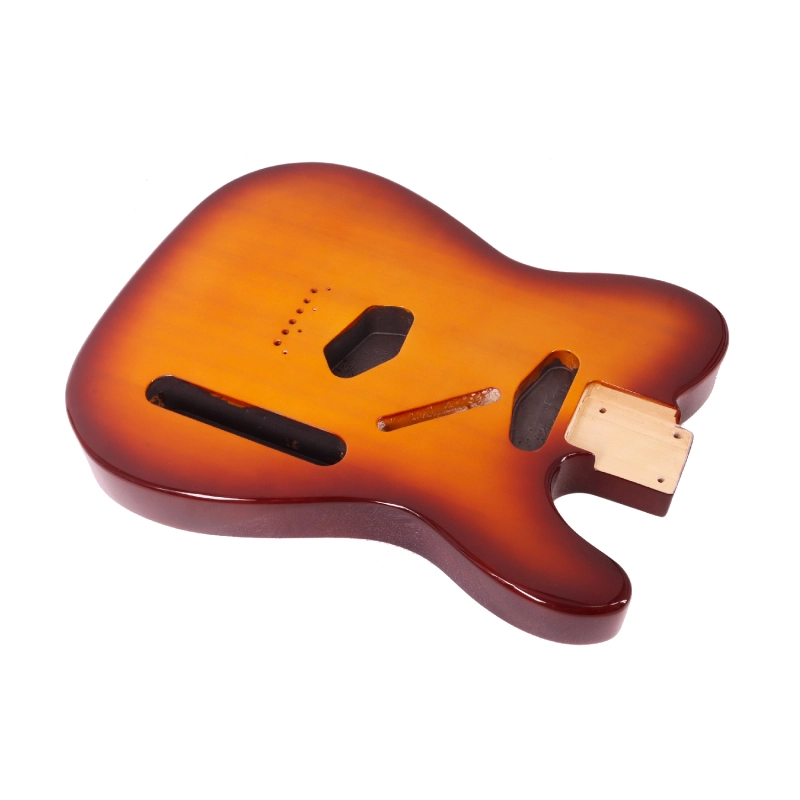 American Alder Electric Guitar Body Telecaster SS Tobacco Burst Color