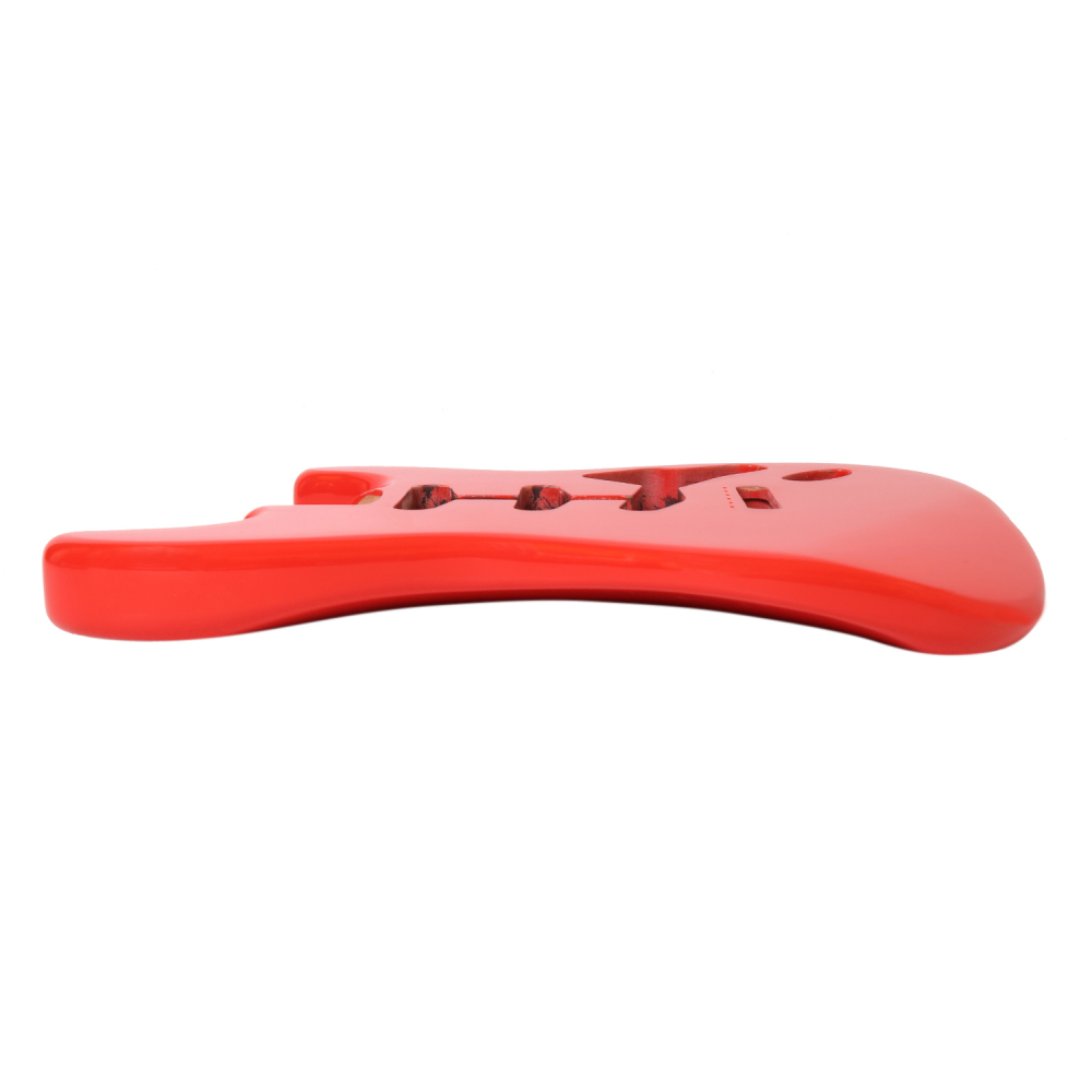 Roasted Poplar Electric Guitar Body Stratocaster SSS Festa Red Color