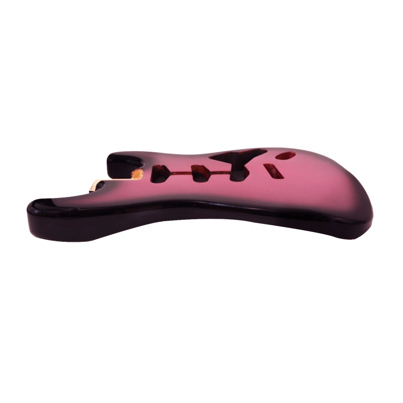 Roasted Poplar Electric Guitar Body Stratocaster SSS Violet Burst Color