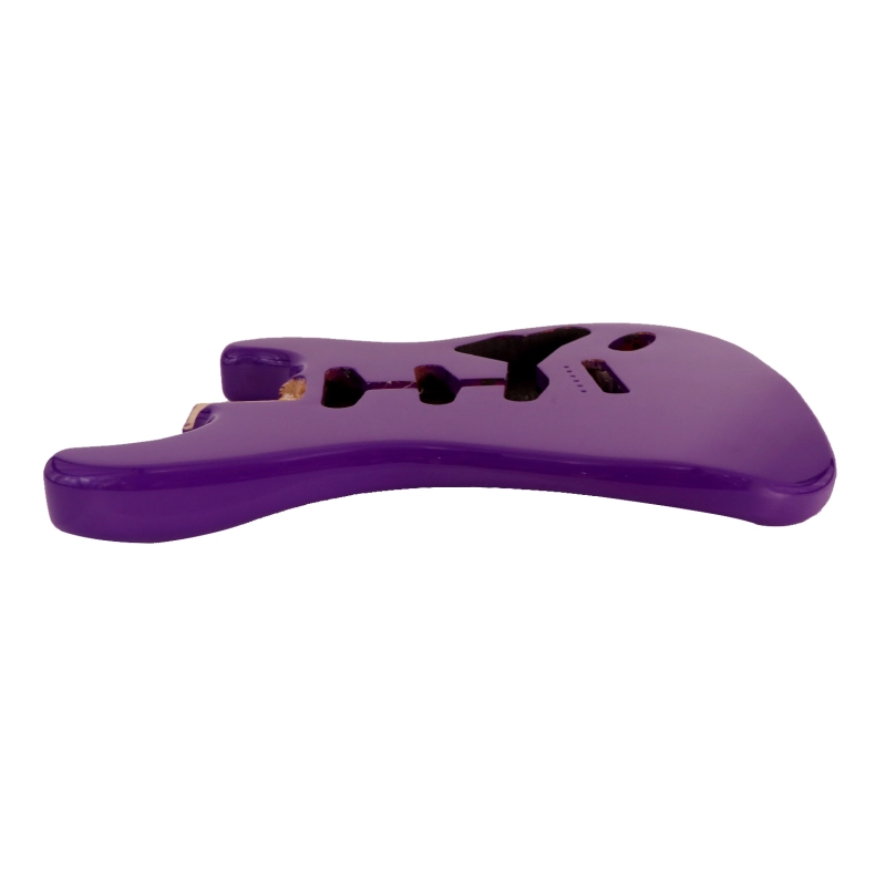 Roasted Poplar Electric Guitar Body Stratocaster SSS Midnight Purple Color