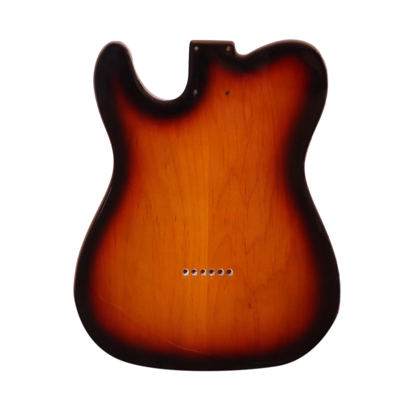 Roasted Poplar Guitar Body Telecaster SS 3 Tune Sunburst Color