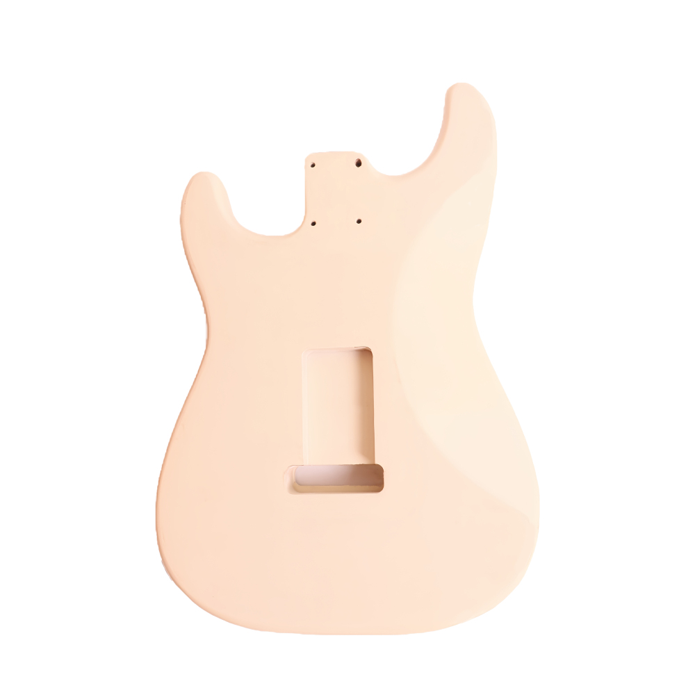 Roasted Poplar Electric Guitar Body Stratocaster SSS Cream Color