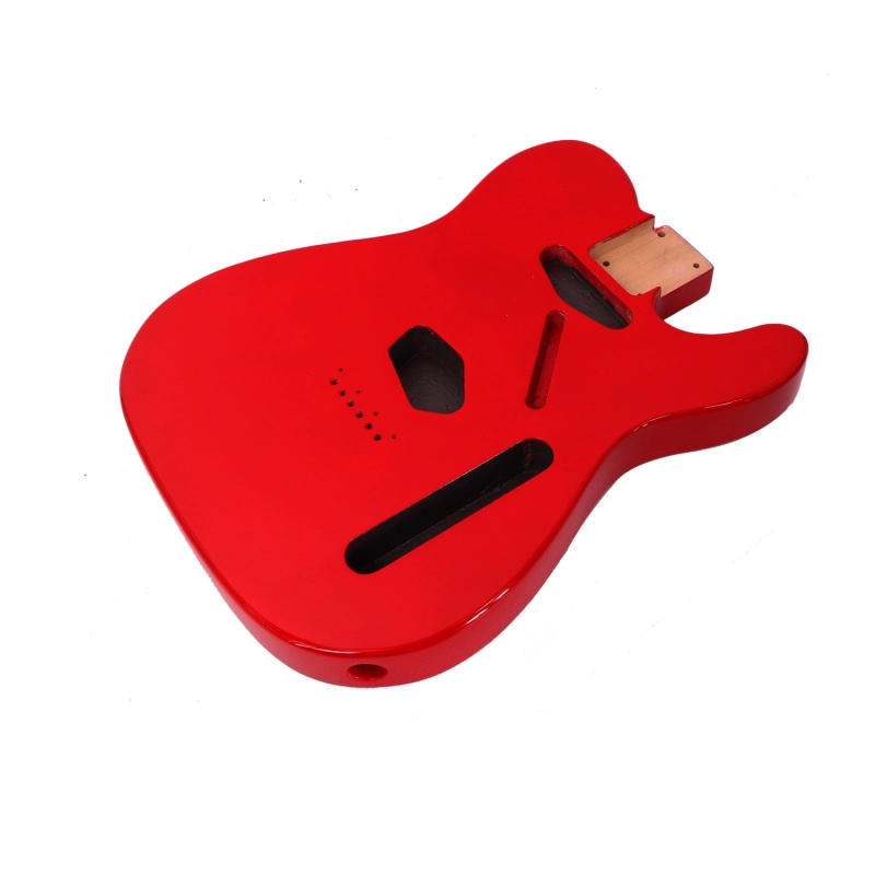 Roasted Poplar Guitar Body Telecaster SS Sienna Dakota Red color