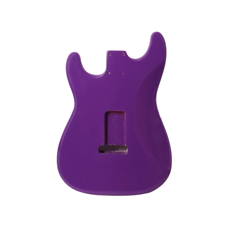 Roasted Poplar Electric Guitar Body Stratocaster SSS Midnight Purple Color
