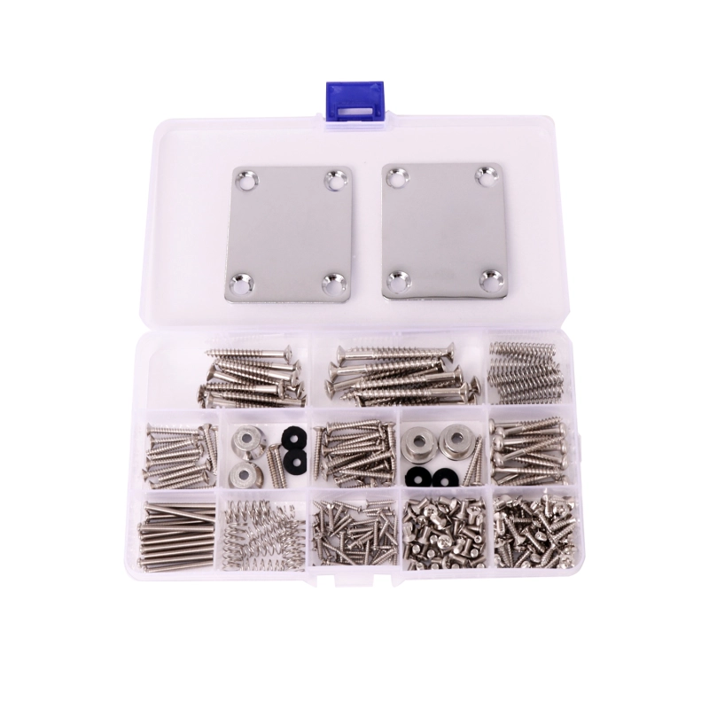 Guitar Screws Kit Luthier repair tool Neck Plates 236 pcs in total