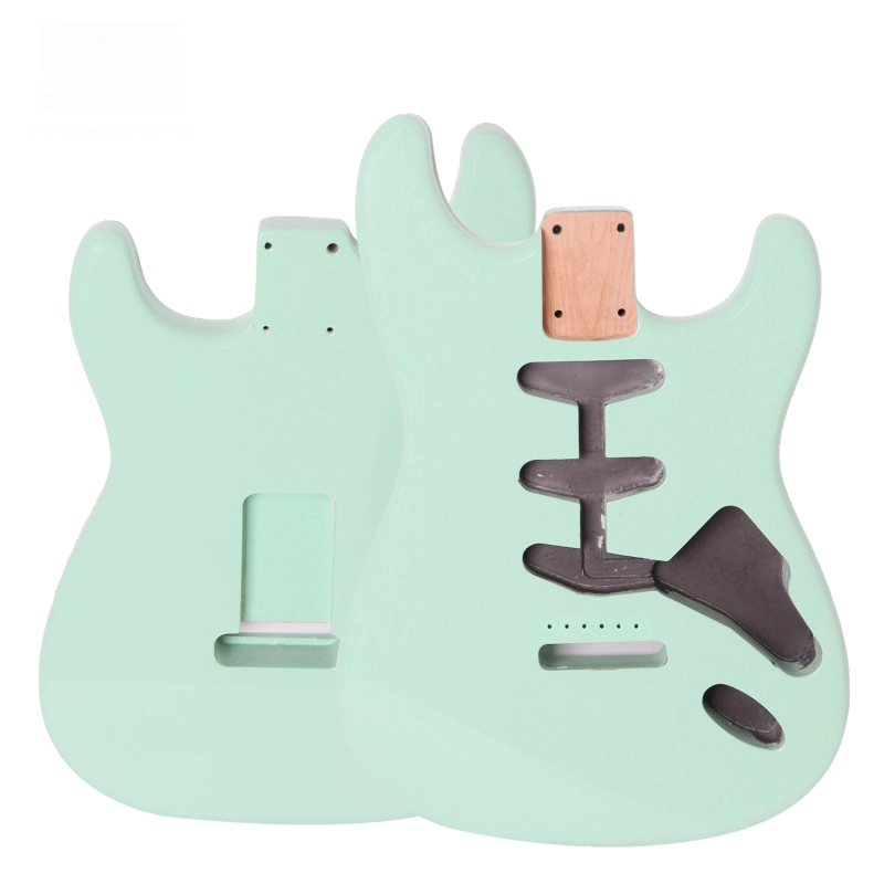 Roasted Poplar Electric Guitar Body Stratocaster SSS
