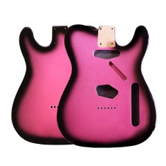 Roasted Poplar Telecaster Guitar Body - SS Pickup Configuration