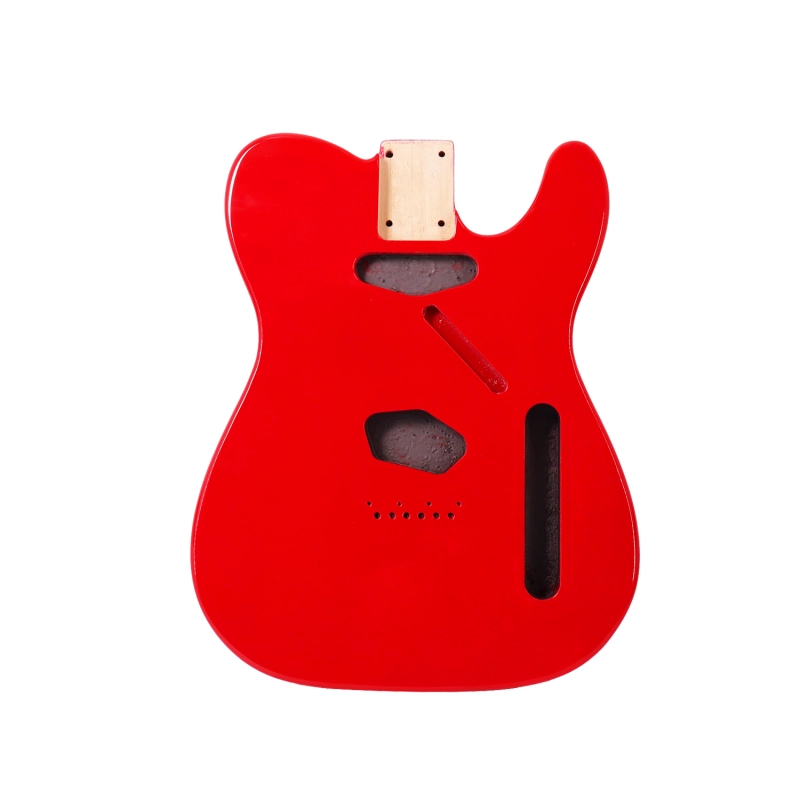 Roasted Poplar Guitar Body Telecaster SS Sienna Dakota Red color