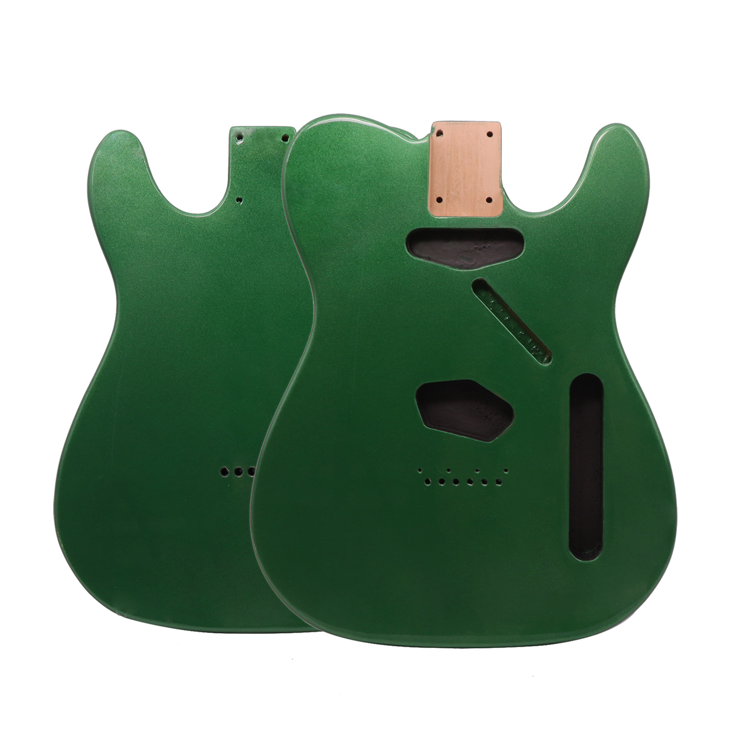 Roasted Poplar Electric Guitar Body Telecaster SS Sherwood Green Color