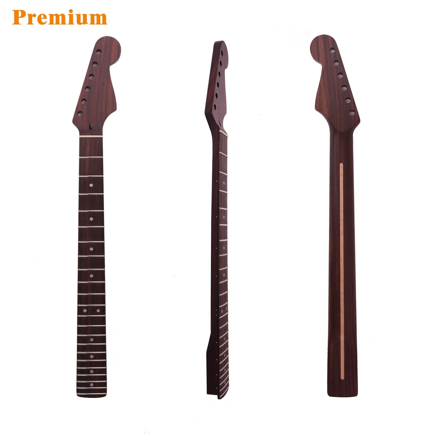 Premium Stratocaster Quarter Sawn Rosewood Guitar Neck Rosewood Fretboard 9.5