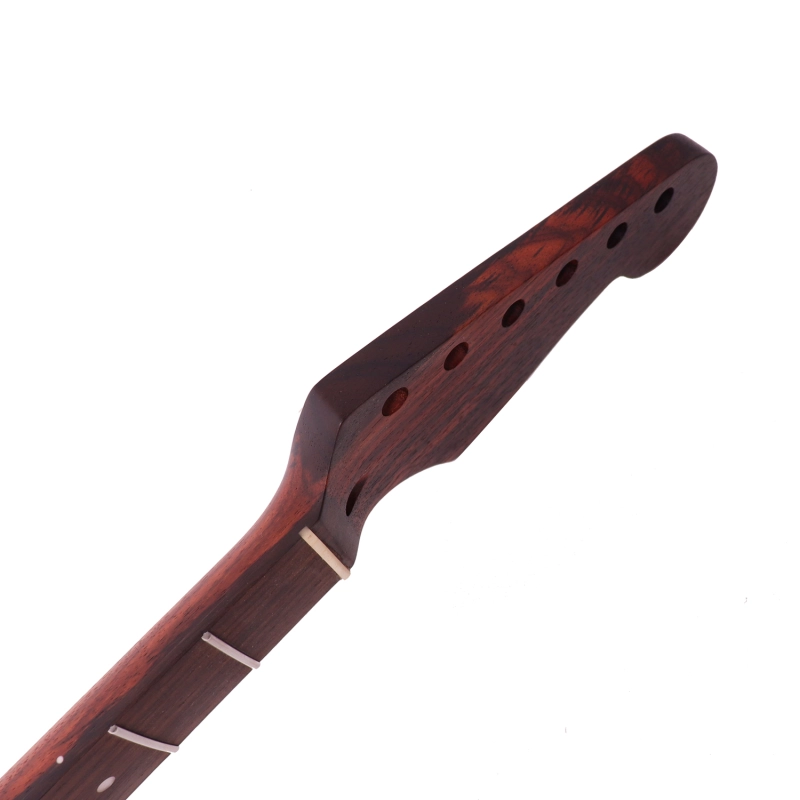 【B-Stock】Premium Stratocaster Quarter Sawn Rosewood Guitar Neck Rosewood Fretboard 9.5" Radius 10 mm Holes 22 Frets Satin Finish Master Build